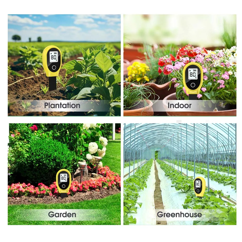 เซ็นเซอร์วัดค่าความชื้นในดิน Soil Moisture Meter Humidity Meter Detector Agriculture