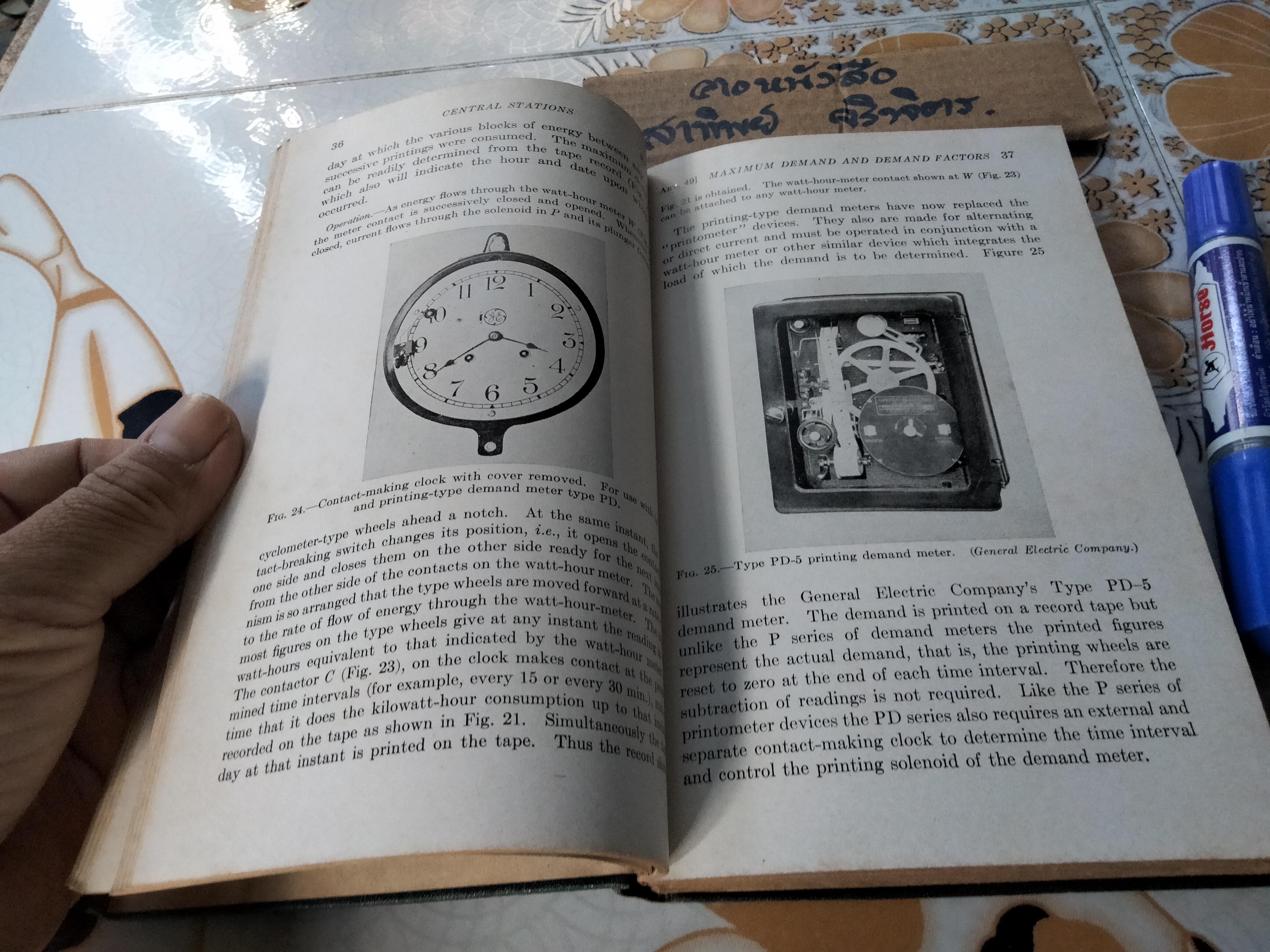 Central stations, Library of Practical Electricity by TERRELL CROFT , third edition 1937. **สินค้าหมด**