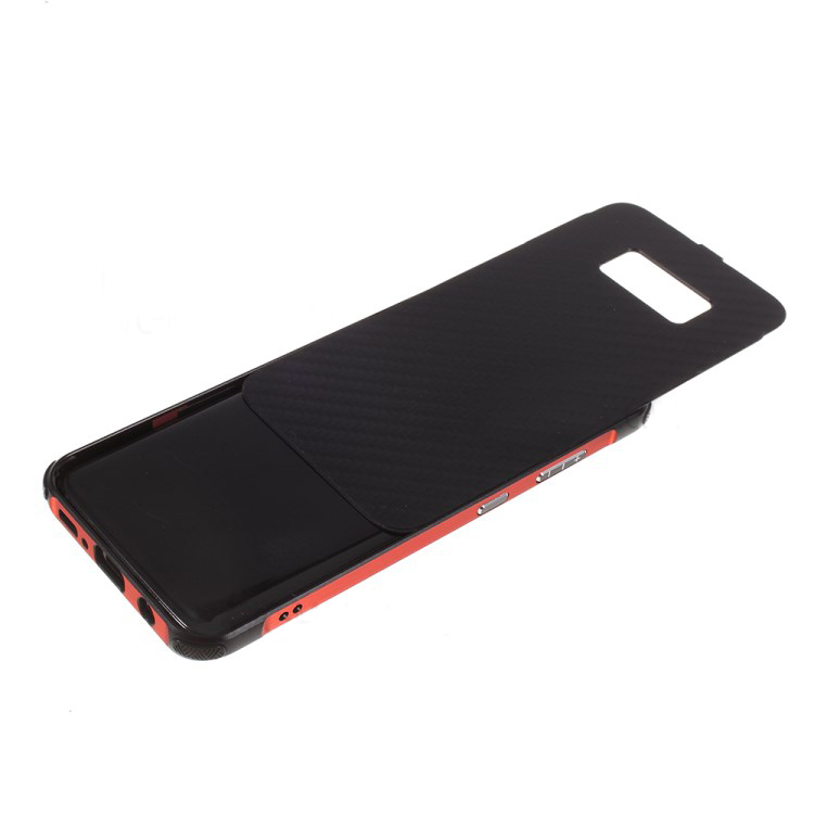 Case Samsung Galaxy S8 #เคสฝาหลังโลหะ2-in-1 Metal + Aluminum Alloy Electroplating