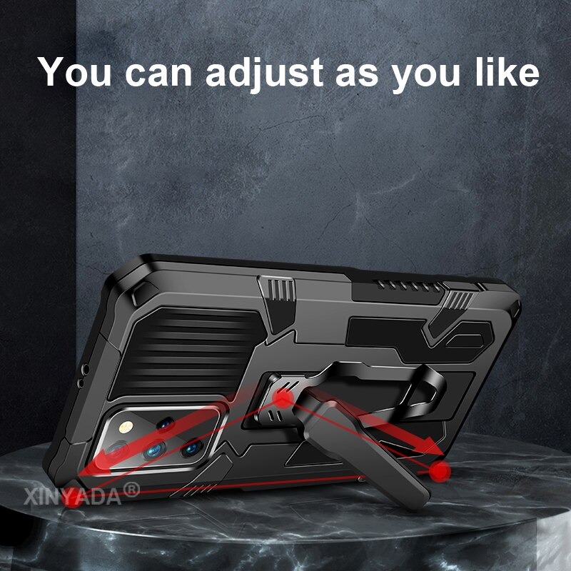 เคส Vivo Y31 (2021) #เคสฝาหลังกันกระแทกมีคลิบหนีบ ไฮบริด พลาสติก+TPU Heavy Duty Rugged Hybrid