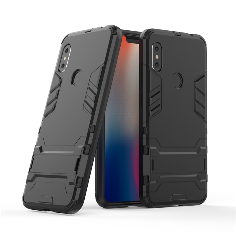 เคส Xiaomi Redmi Note 6 Pro #เคสฝาหลังพลาสติก Cool Guard Plastic TPU Hybrid Protection