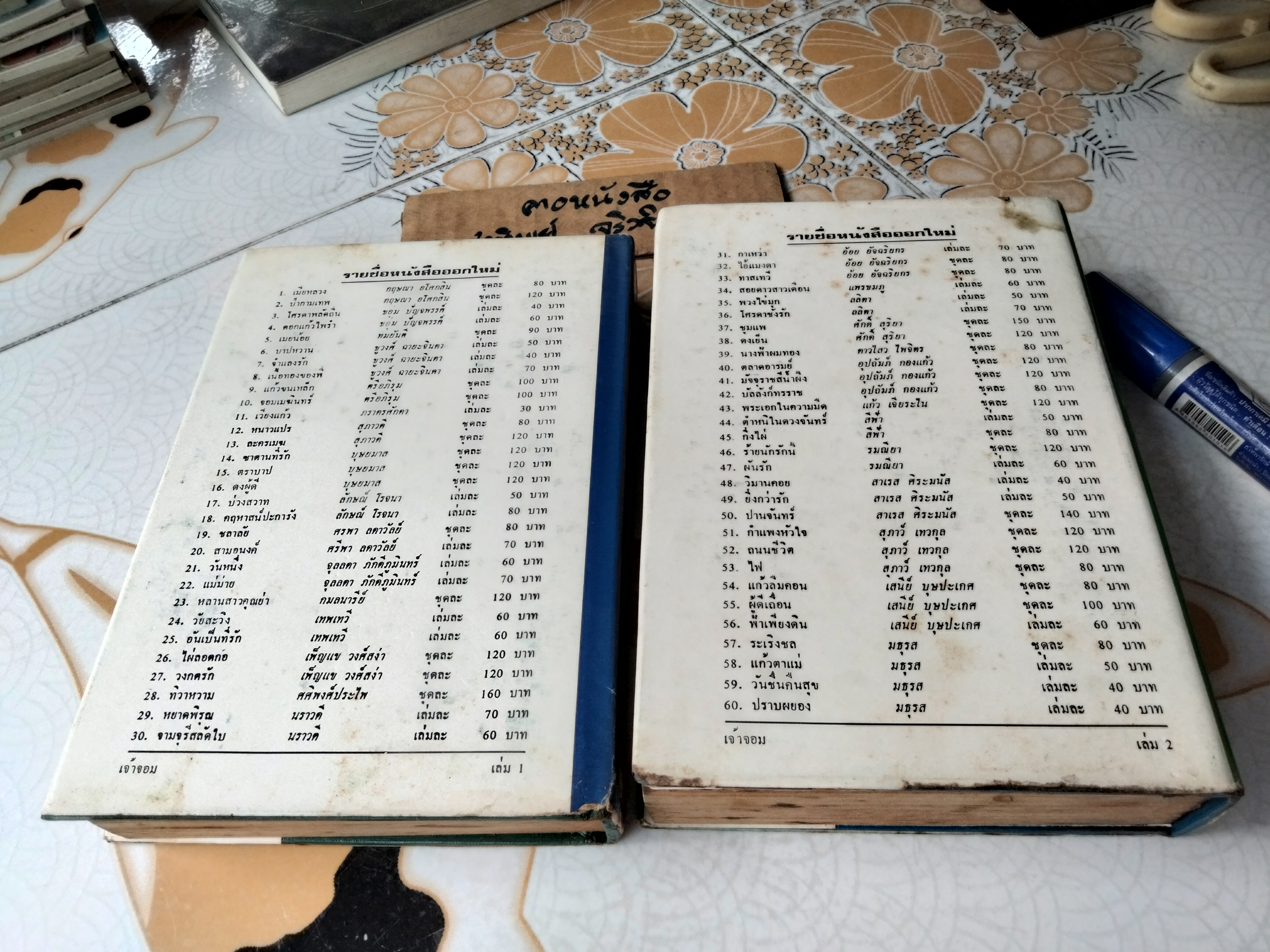 เจ้าจอม (2 เล่มจบ) - บุษยมาส สำนักพิมพ์โชคชัยเทเวศร์