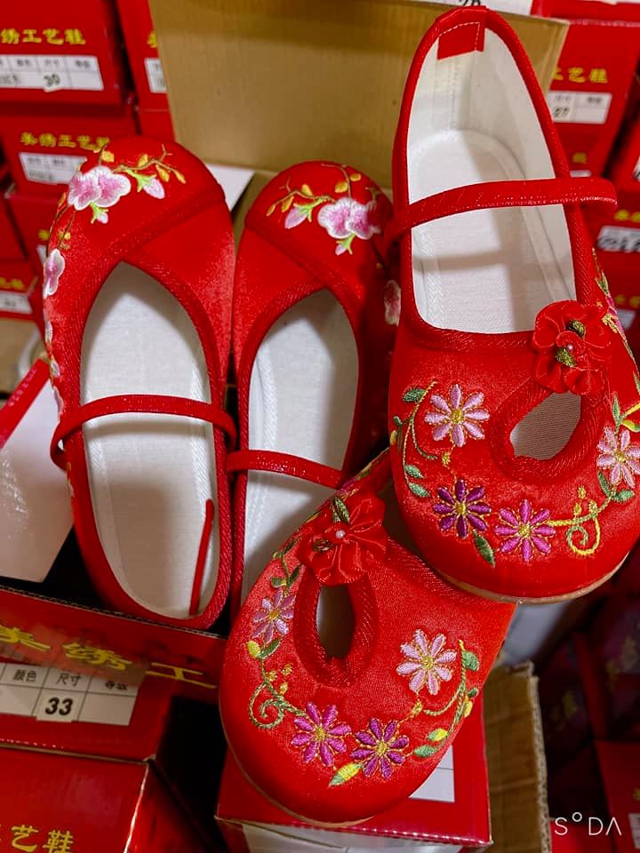 รองเท้าเด็กหญิง สไตล์จีน