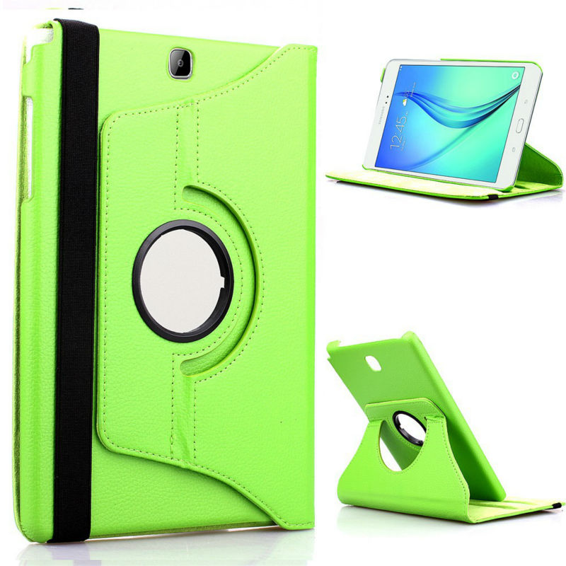 Case Samsung Galaxy Tab A 10.1 (2016) with S Pen P580 P585 #เคสฝาพับผิวลิ้นจี่หมุนได้ 360 องศา สีสันสวยงามทันสมัย