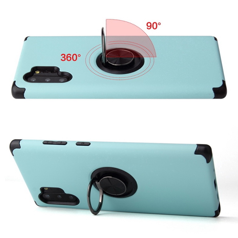 Case Samsung Galaxy Note 10+ #เคสฝาหลัง Hybrid TPU+PC มีแหวนสวมนิ้ว