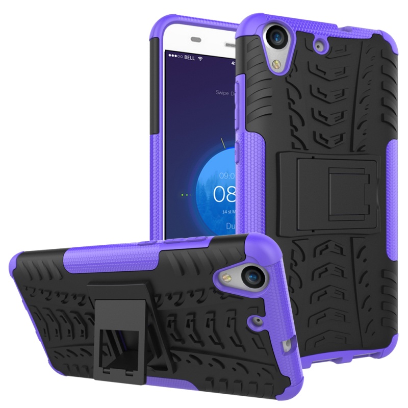 เคส Huawei Y6 II #เคสฝาหลังกันกระแทกแยก 2 ชิ้น PC + TPU Hybrid