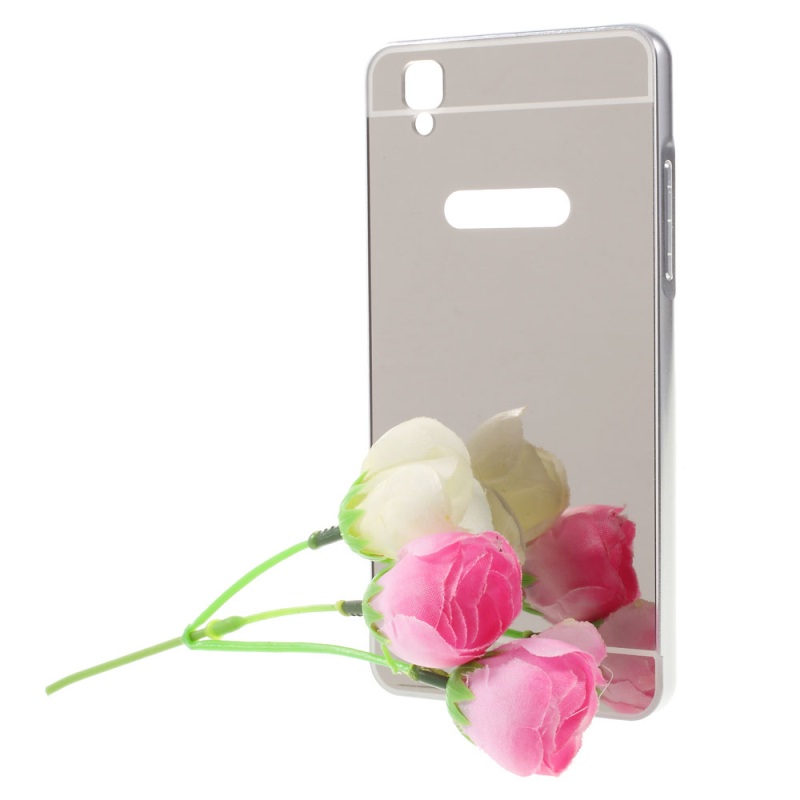 Case OPPO F1 /A35 เคสฝาหลัง กรอบอลูมิเนียม ฝาเป็น Acrylic แยกชิ้นเลื่อนสไลด์ได้