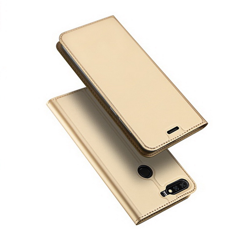 Case Huawei Honor 7C / Y7 Prime (2018) / Enjoy 8 #เคสฝาพับ DUX DUCIS Skin Pro Series คุณภาพดีราคาถูก