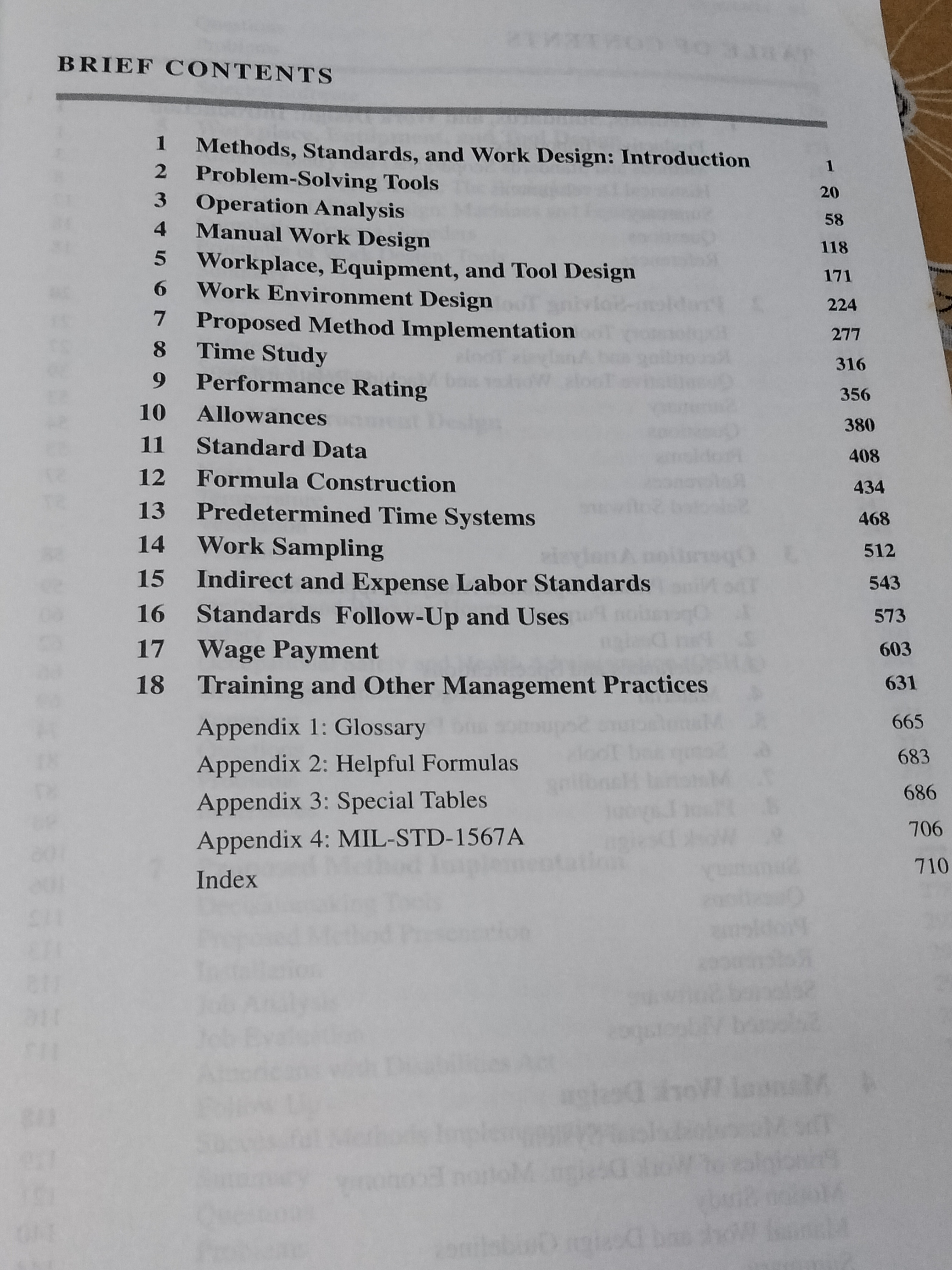 Methods, Standards, & Work Design 10th Edition By Benjamin Niebel & Andris Freivalds ฉบับถ่ายเอกสาร (copies)