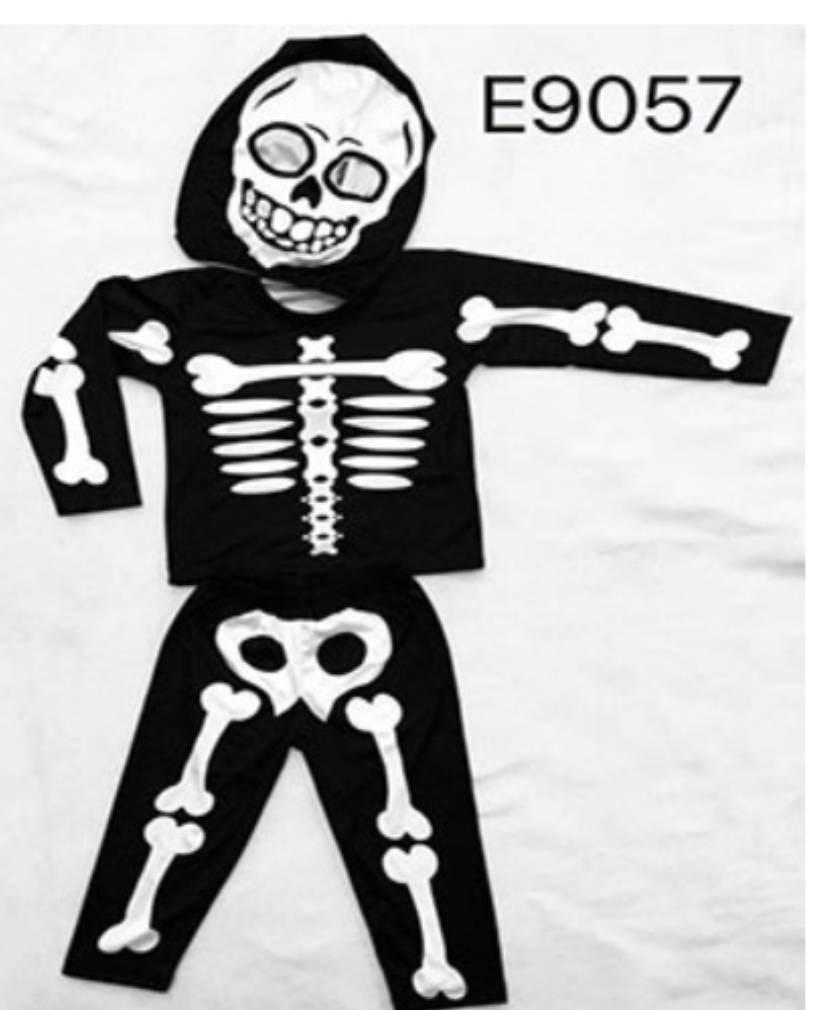 แฟนซีเด็ก ชุดโครงกระดูก
