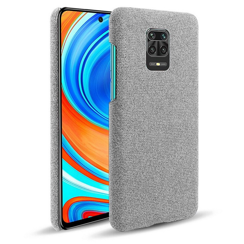 เคส Redmi Note 9 Pro/Redmi Note 9S #เคสฝาหลังแข็งเคลือบผิวผ้า Cloth Skin PC Mobile Hard Phone Case Cover