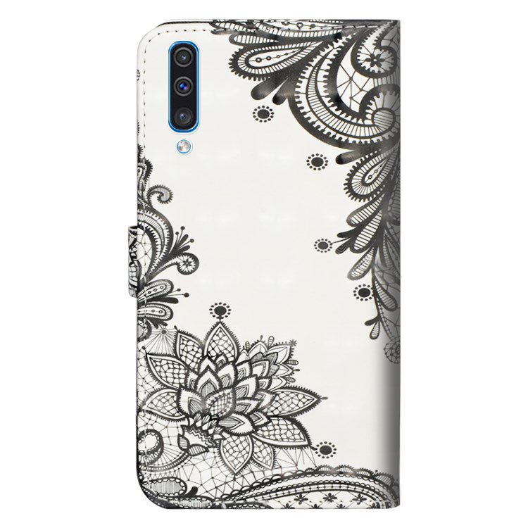 เคส Samsung Galaxy A50 / A50s / A30s #เคสฝาพับแบบกระเป๋าสตางค์ Pattern Printing Wallet Stand