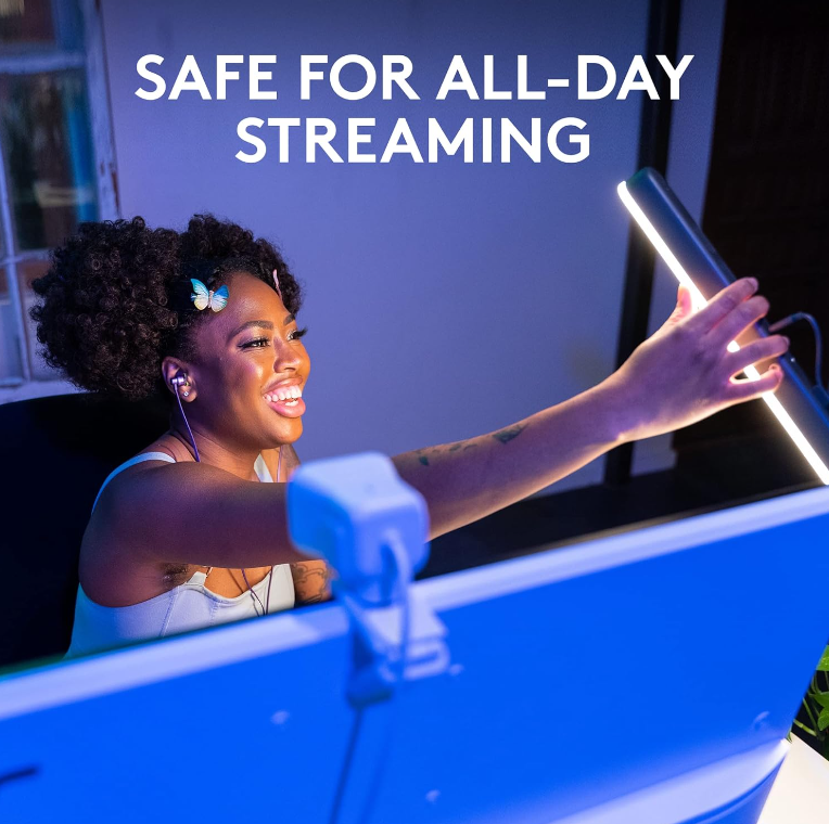 Logitech® LITRA BEAM Premium LED Streaming Key Light with TrueSoft ไฟสตรีมมิ่ง