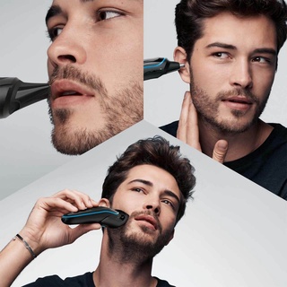 Braun® All-in-one Trimmer 5 Styling Kit 9-in-1 With Gillette Fusion5 ProGlide Razor Model MGK5280 เครื่องโกนหนวด