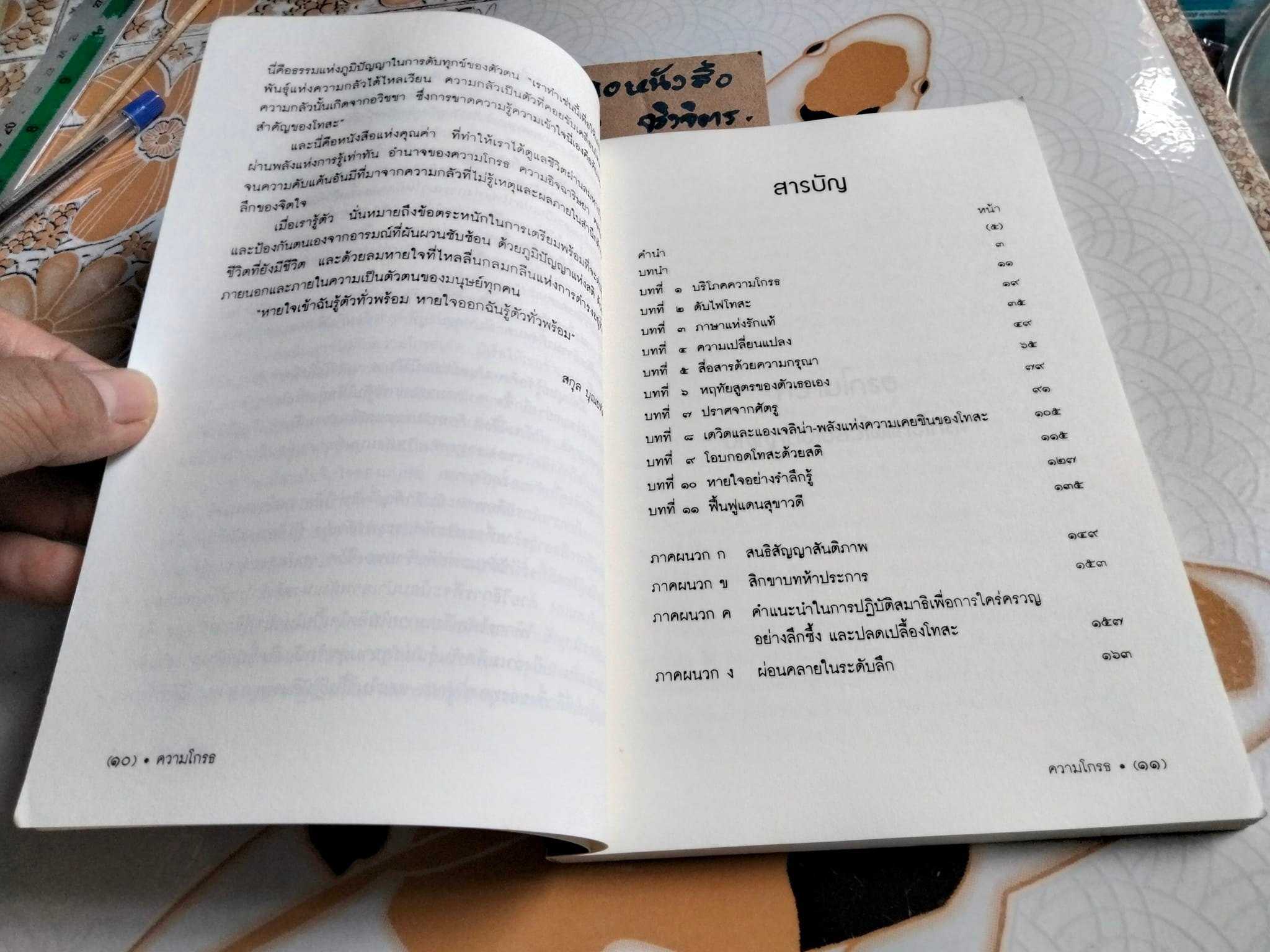 ความโกรธ ปัญญาดับเปลวไฟแห่งโทสะ (Anger) ติช นัท ฮันห์ เขียน ธารา รินศานต์ แปล **สินค้าหมด**