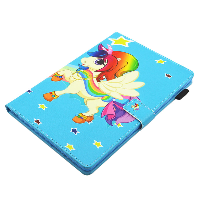 Case Huawei MediaPad M5 8.4 นิ้ว #เคสฝาพับหนัง PU พิมพ์ลาย Multifunction Pattern Printing Leather