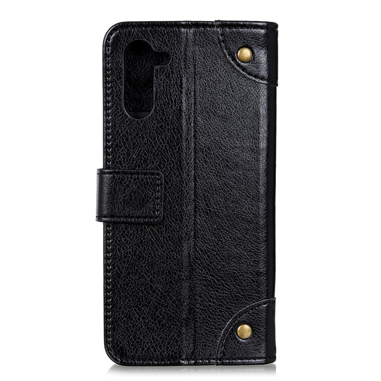 Case Samsung Galaxy Note 10 #เคสฝาพับแบบกระเป๋าสตางค์ Nappa Texture Wallet Stand Leather