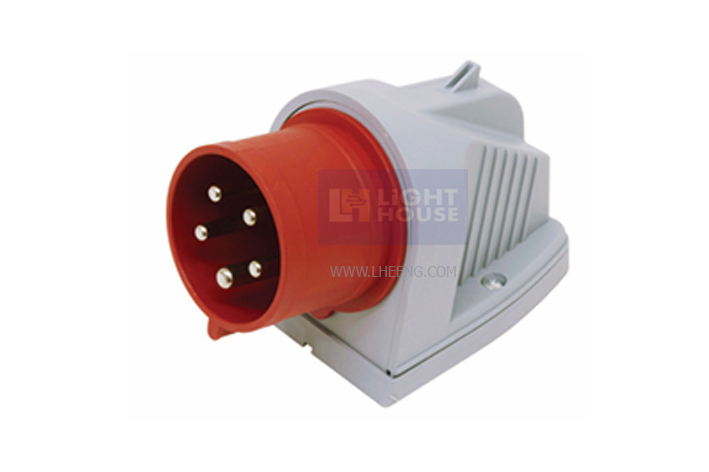 HTB715 "DAKO PLUG" ปลั๊กมีขาสลับเฟส 3P+N+E 16A 400V IP44