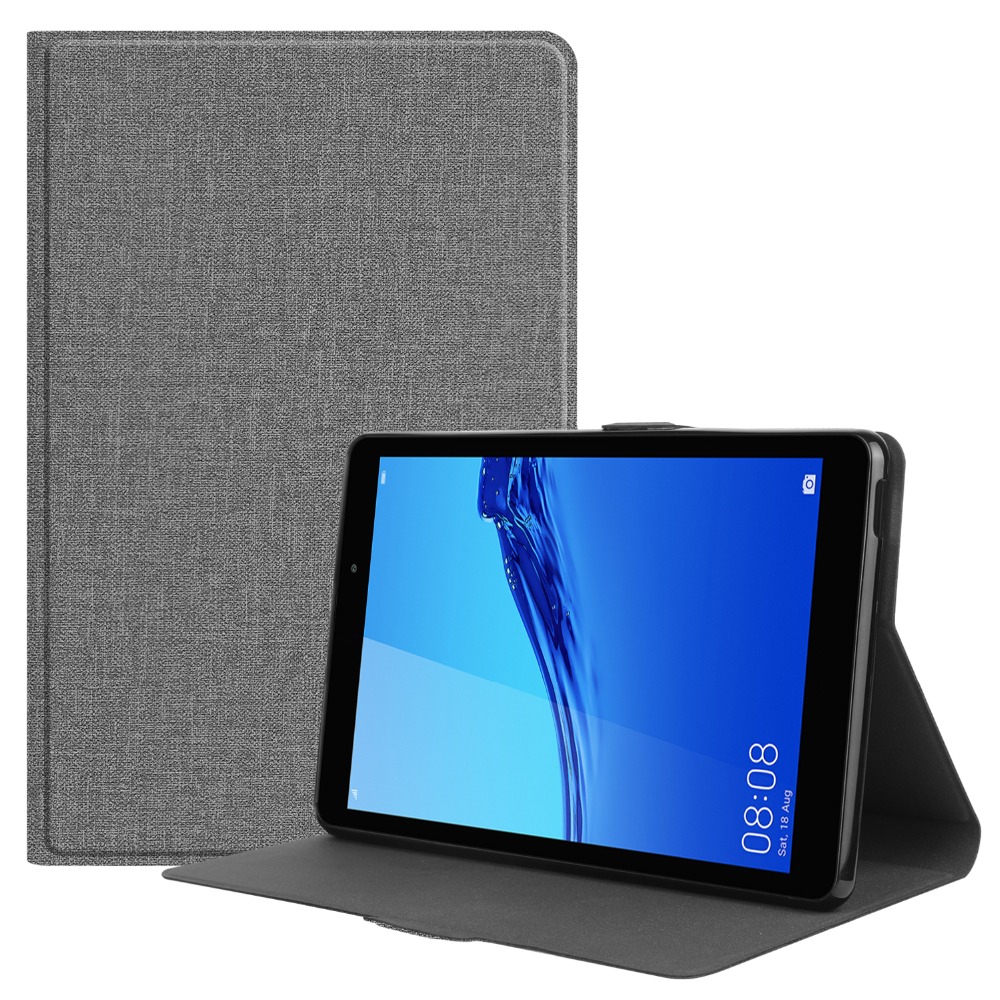 Case Huawei MatePad T8 8 นิ้ว #เคสฝาพับผิวเคลือบ Cloth Coated Leather Stand Flip
