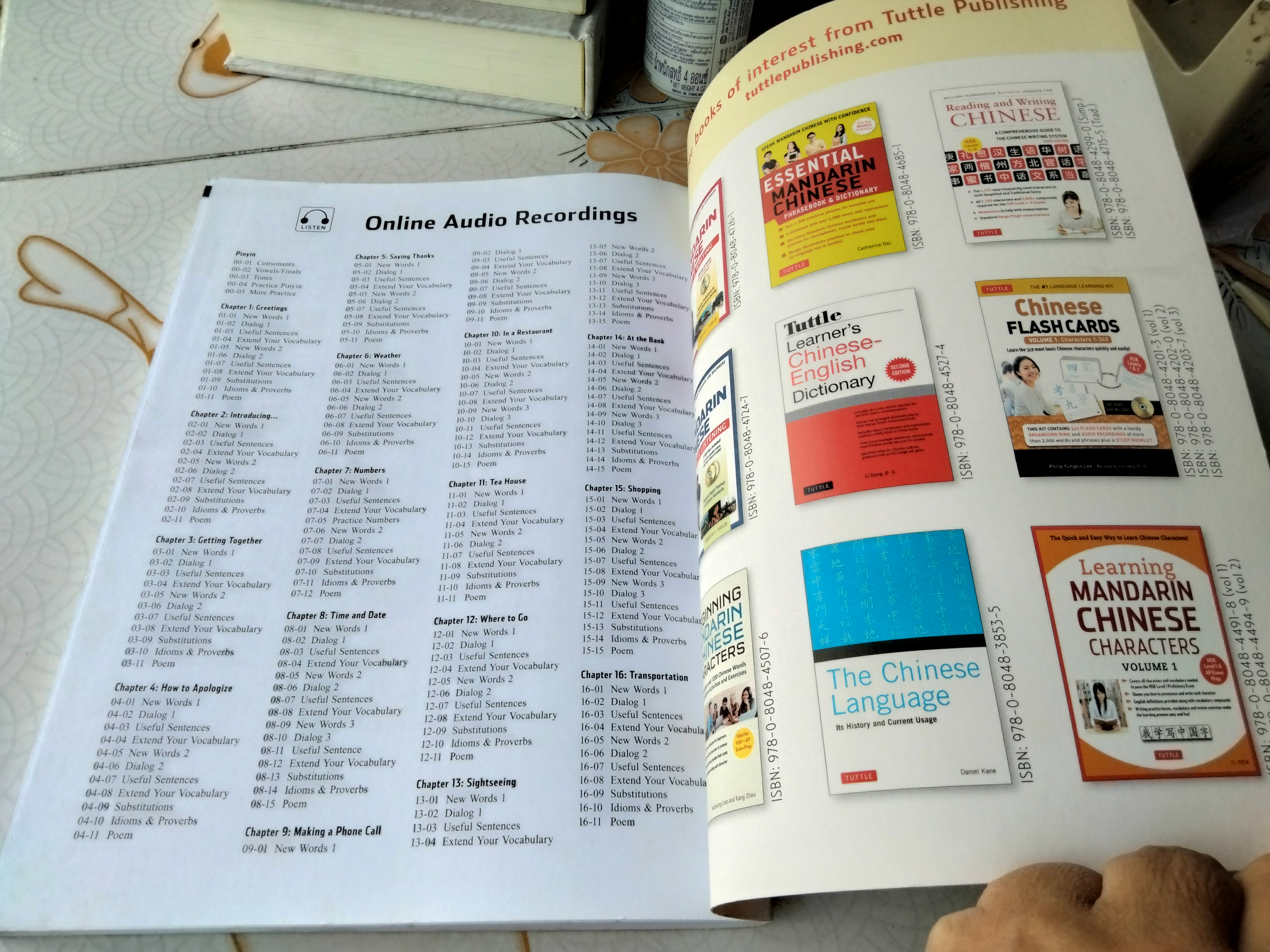 Tuttle : Mandarin chinese for beginner, second edition