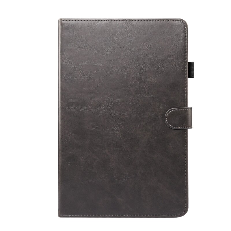 เคส Samsung Galaxy Tab S6 Lite 10.4 SM-P610 SM-P615 SM-P617 #เคสฝาพับหนัง PU ผิวหนังม้า Crazy Horse Texture PU Leather Wallet
