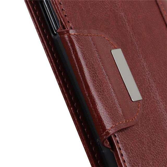 เคส Huawei nova 6 #เคสฝาพับหนัง PU แบบกระเป๋าสตางค์ Glossy PU Leather Wallet