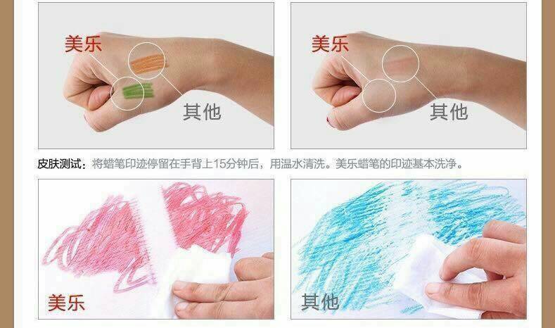 สีฝึกเขียน ปลอดภัย สำหรับเด็ก