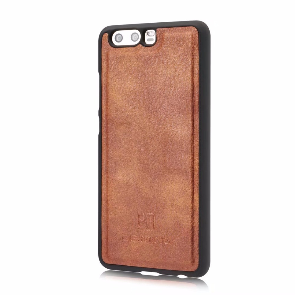 DG.MING เคส Huawei P10 Plus หนังฝาพับสไตล์กระเป๋าสตางค์แบบแยกส่วน 2 ใน 1