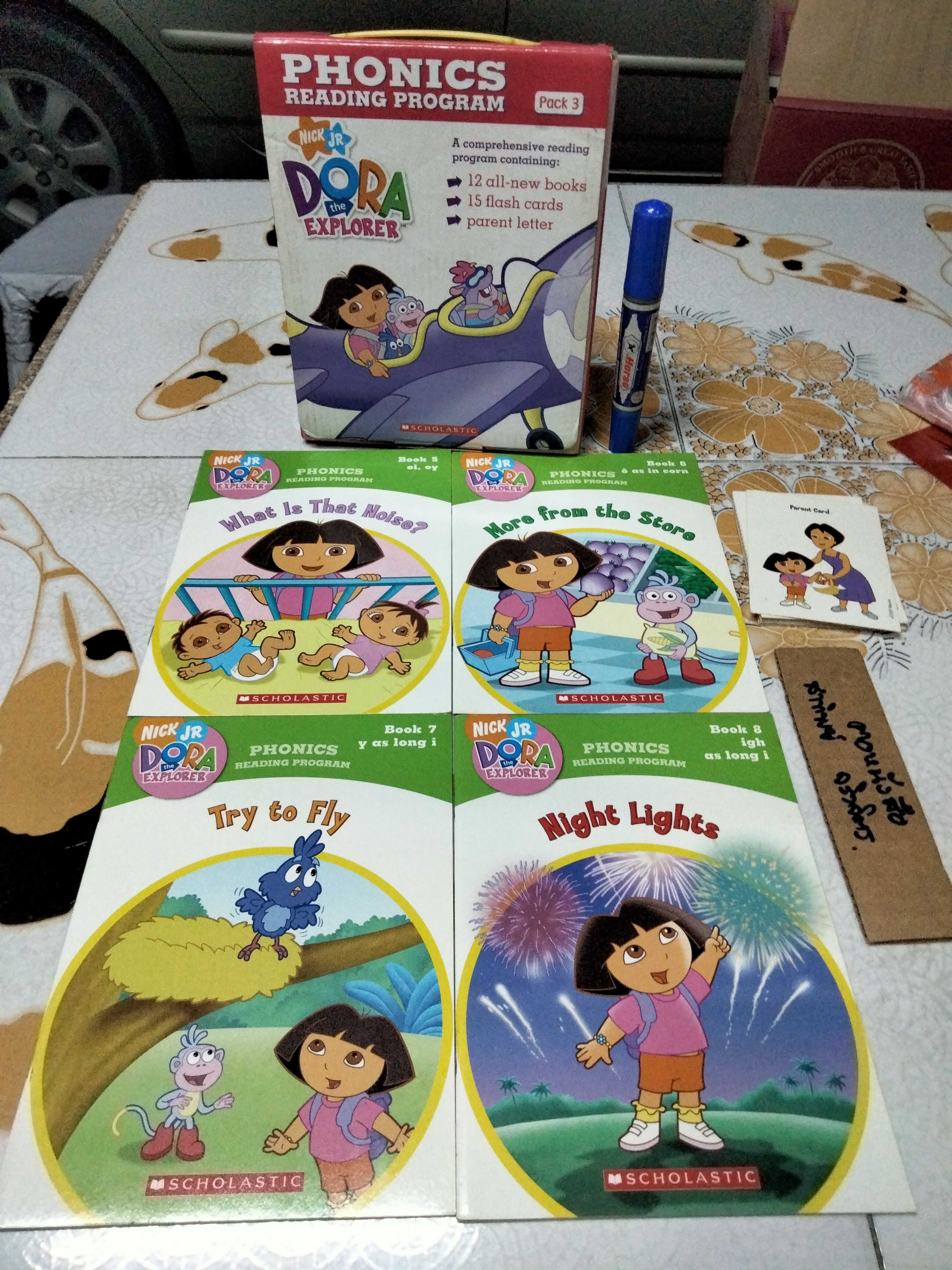 หนังสือชุด DORA the EXPLORER PHONICS READING PROGRAM ,Pack 3
