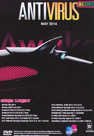Anitivirus May 2014 ( 1 DVD )
