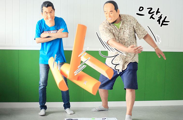 สื่อการสอนภาษาเกาหลี เกมพื้นบ้านเกาหลี Yutnori (แบบขนาดใหญ่) 윷놀이 (큰 사이즈 ) Yutnori (Large Size)