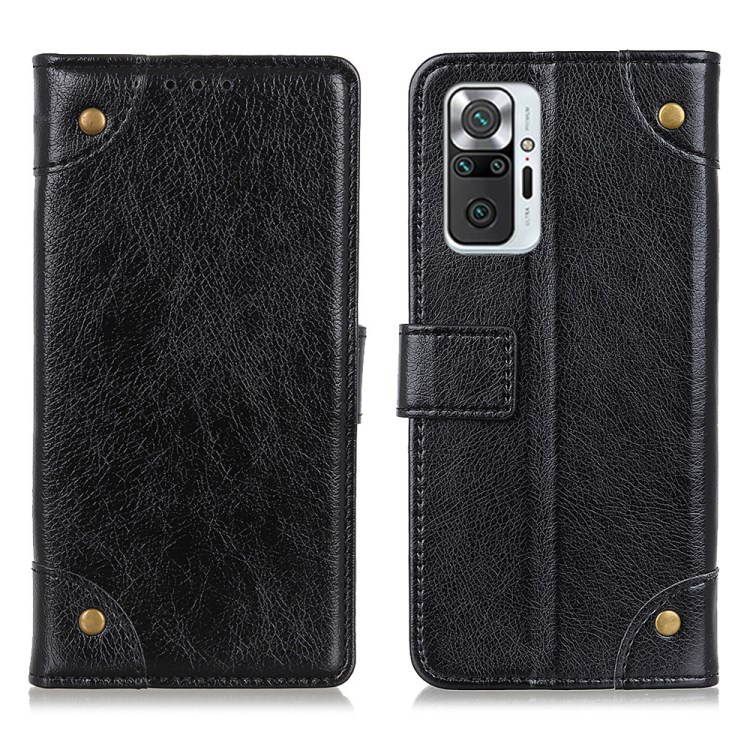 เคส Redmi Note 10 4G #เคสฝาพับแบบกระเป๋าสตางค์ Nappa Texture Wallet Stand Leather