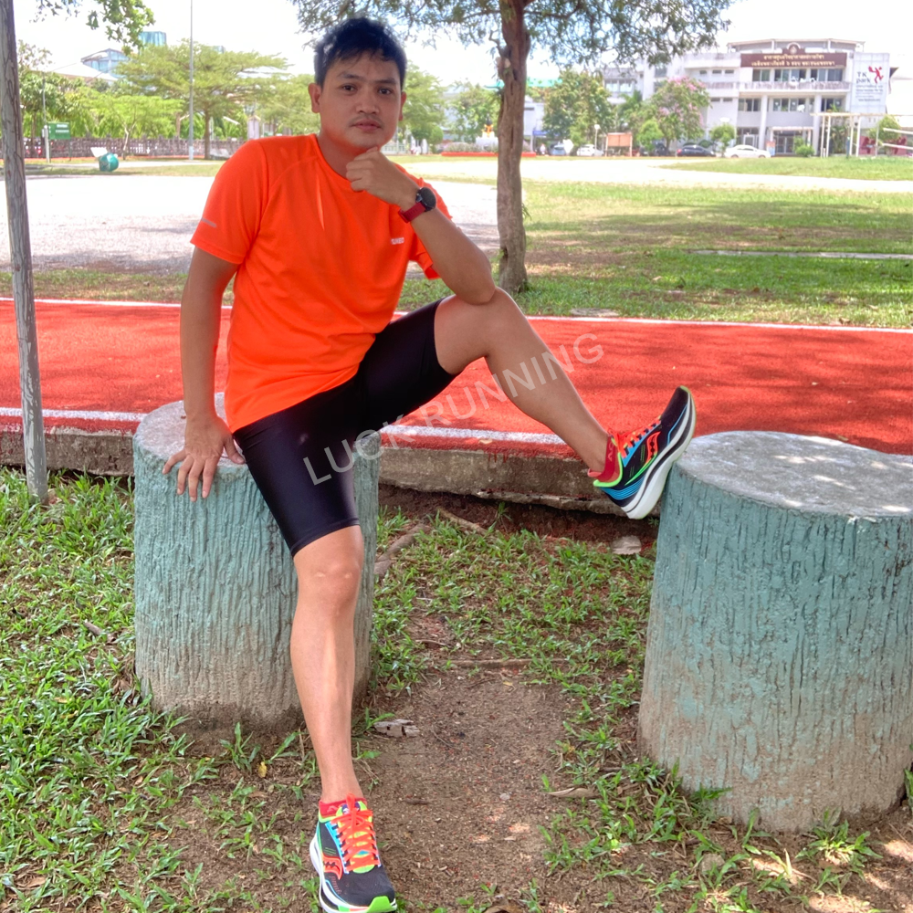 เสื้อวิ่งออกกำลังกายแขนสั้น ARSUXEO (S1)