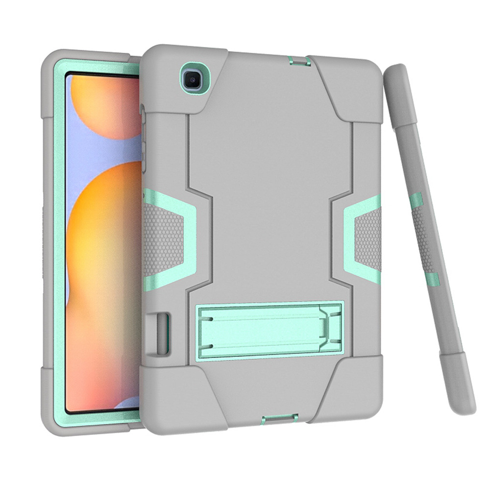Case Samsung Galaxy Tab S6 Lite 10.4 SM-P610 SM-P615 SM-P617 #เคสฝาหลังกันกระแทก Full Protection Case 3 in 1 Bracket S-pen Slot