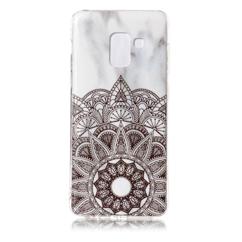 Case Samsung Galaxy J6 (2018) #เคสฝาหลัง TPU นิ่มพิมพ์ลายรูปแบบลายหินอ่อน
