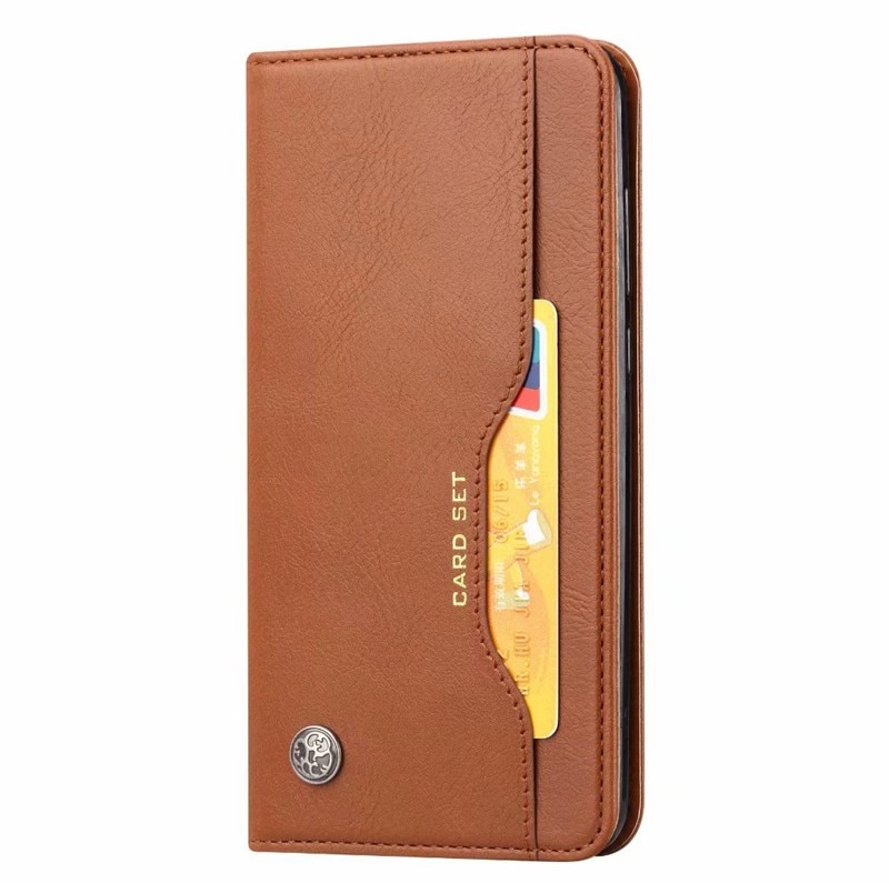 เคส Samsung Galaxy Note 10 lite #เคสฝาพับแบบกระเป๋าสตางค์หนัง PU มีช่องเสียบบัตรคุณภาพดี