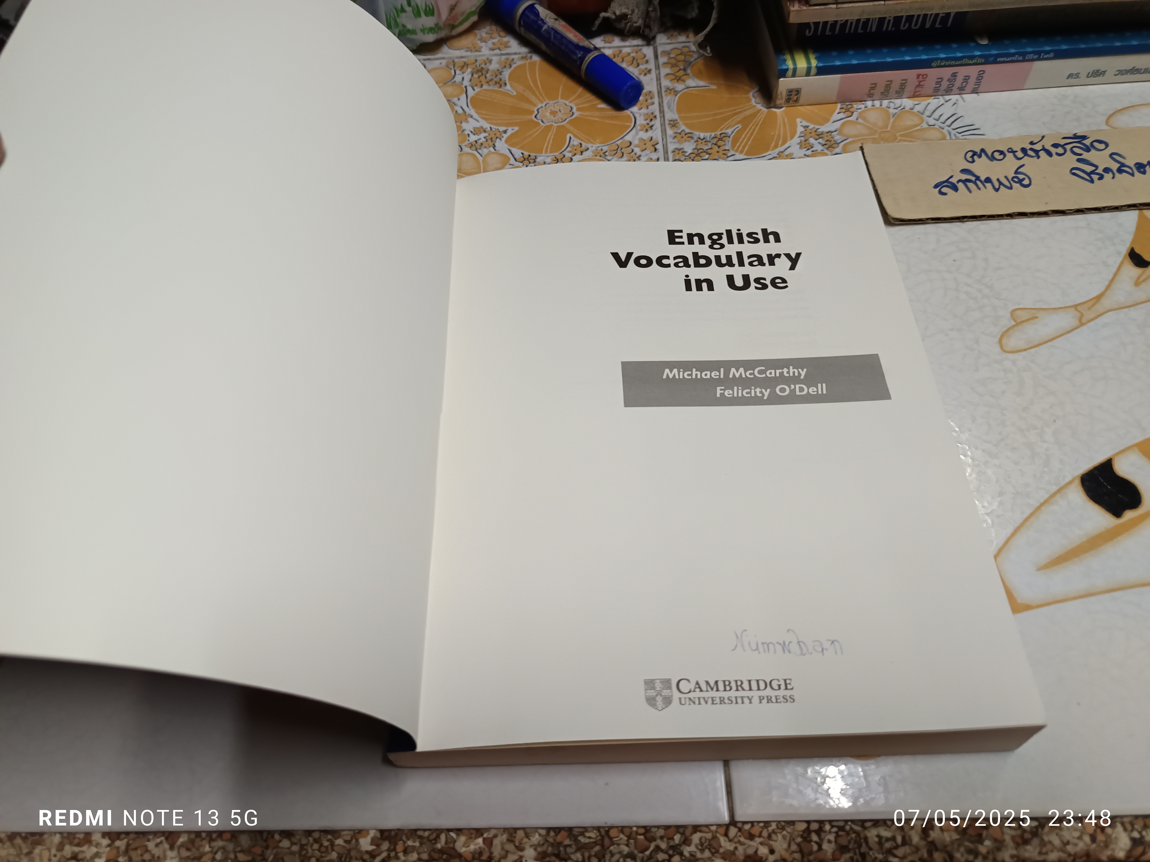 English Vocabulary in Use Upper-Intermediate Book with answers Eleven printed 2000 by McCarthy, Michael/ O'Dell, Felicity.