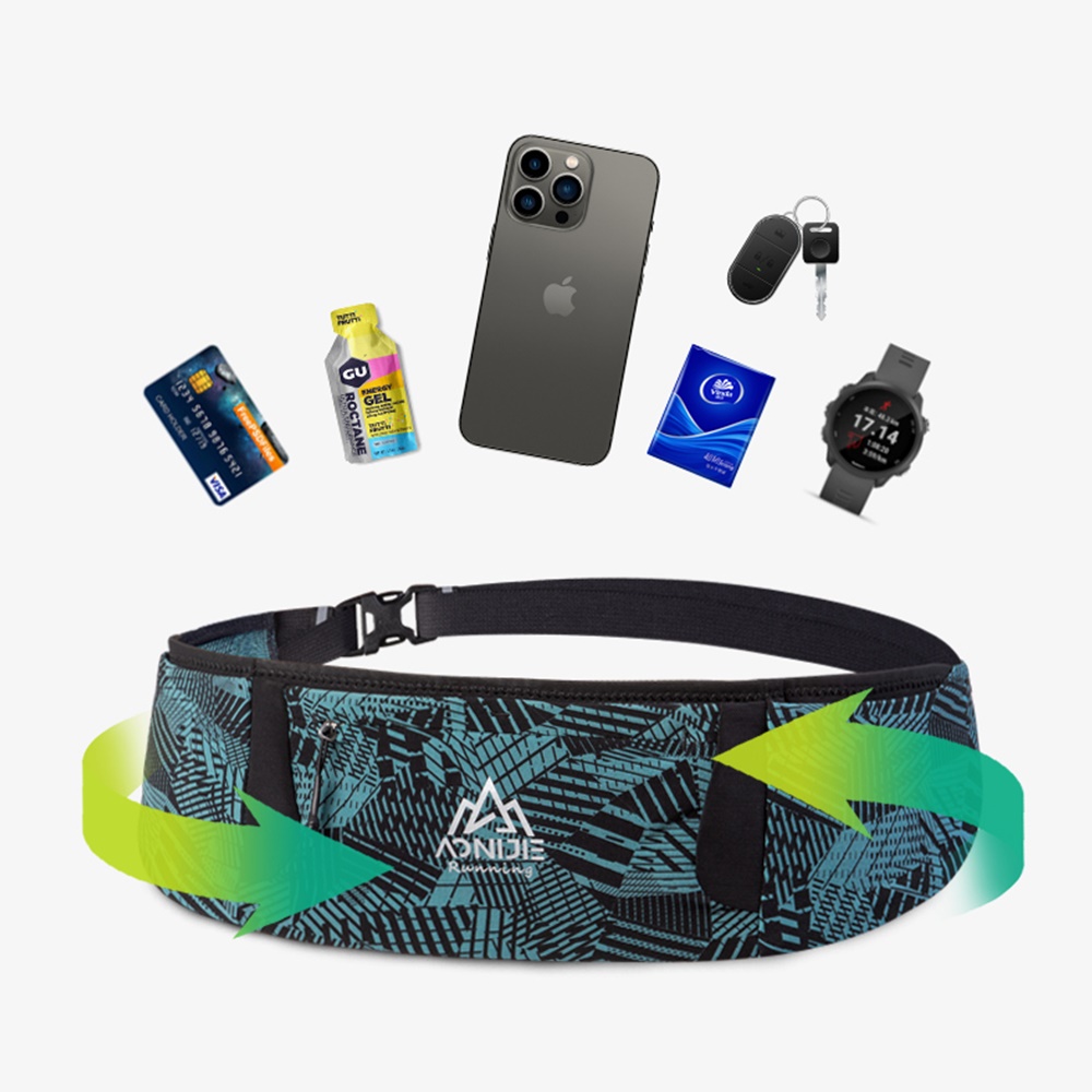 กระเป๋าคาดเอววิ่ง AONIJIE SPORT WAIST BAG ทรงสปสปอร์ตดีไซน์ไม่เหมือนใคร (A28)