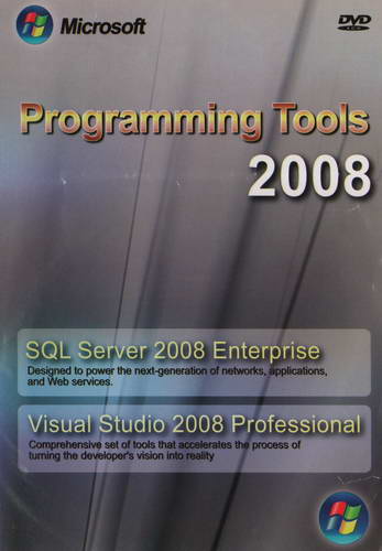 Microsoft Programming Tools 2008 ( 1 DVD )