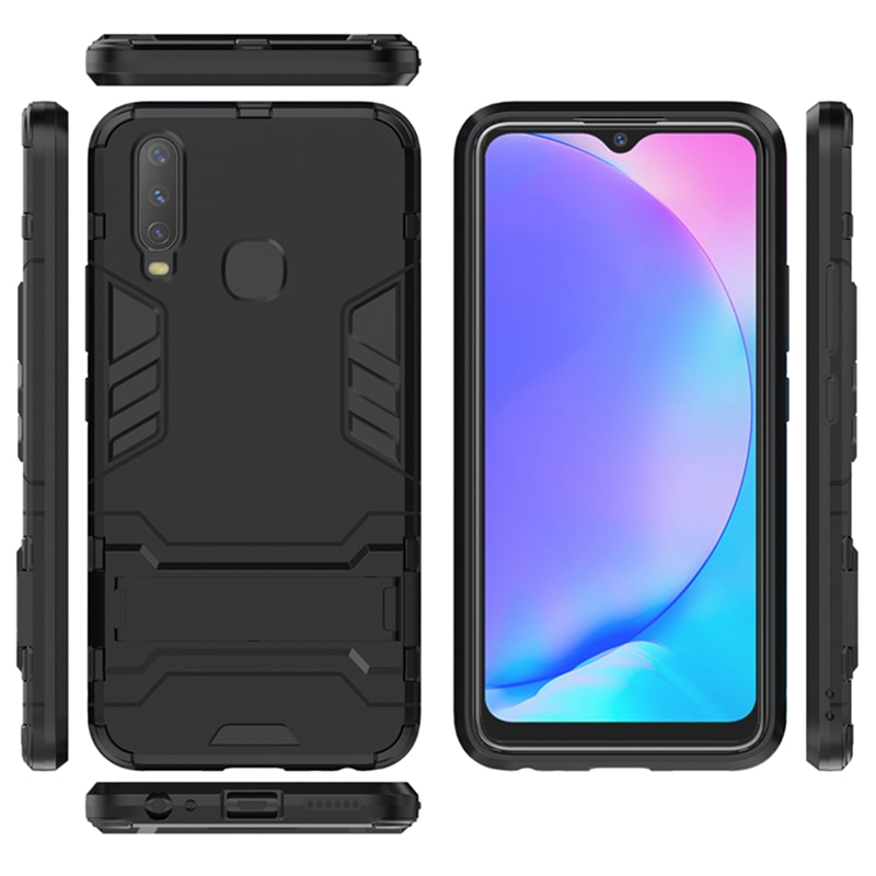 Case VIVO Y11/Y12/Y15/Y17 #เคสฝาหลังพลาสติก Cool Guard Plastic TPU Hybrid (สินค้าพร้อมส่ง)