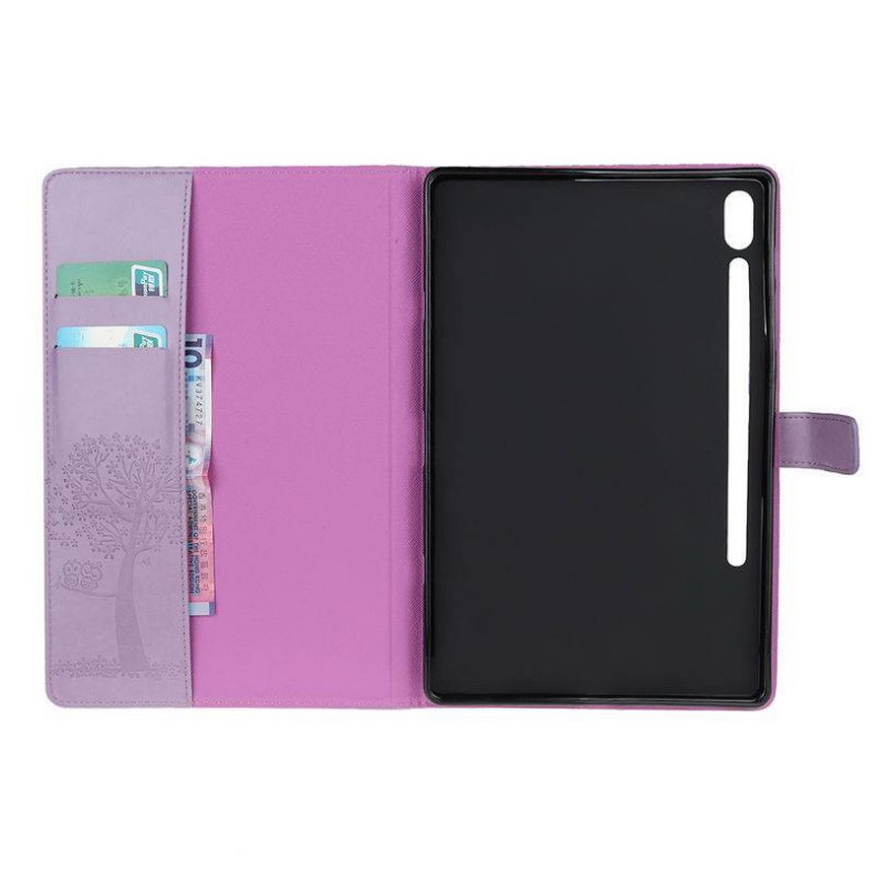 Case Samsung Galaxy Tab S7 11นิ้ว T870 T875 #เคสฝาพับหนัง PU พิมพ์ลาย Imprinted PU Leather Cover
