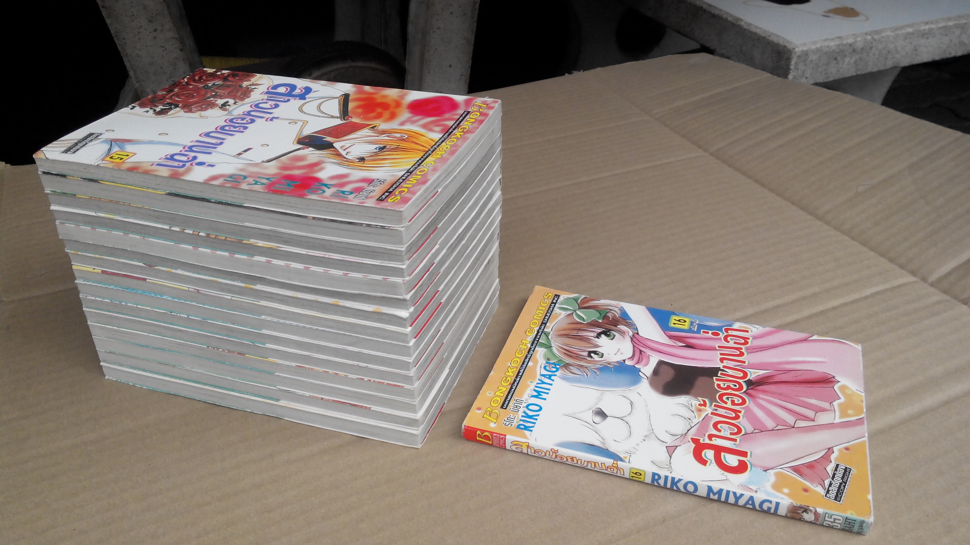 สาวน้อยบานฉ่ำ 16 เล่มจบ (Riko Miyagi) **สินค้าหมด**