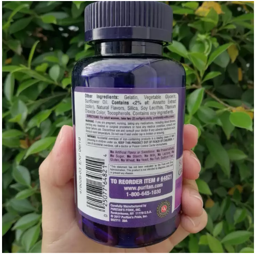 (Pre Order) Puritan's Pride® Prenatal Multivitamins with DHA 60 Softgels วิตามินและแร่ธาตุรวมกว่า 19 ชนิด +DHA สำหรับหญิงตั้งครรภ์