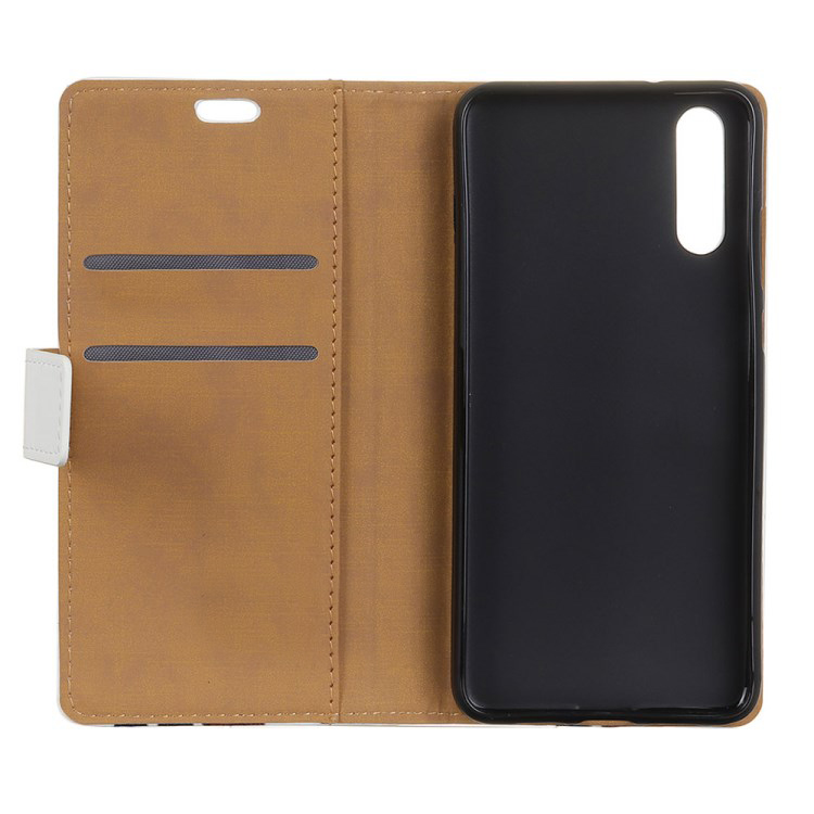 Case Huawei P20 Pro #เคสฝาพับหนัง PU สไตล์กระเป๋าสตางค์พิมพ์ลายพร้อมช่องใส่บัตรลายน่ารักๆ