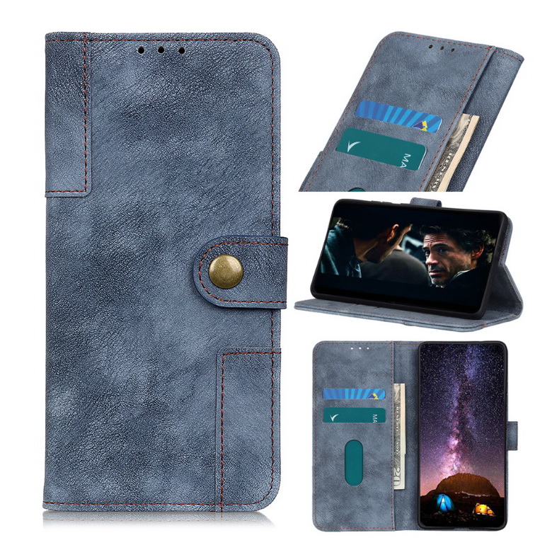 Case OPPO A15#เคสฝาพับหนัง PU สไตล์ Vintage คุณภาพดี