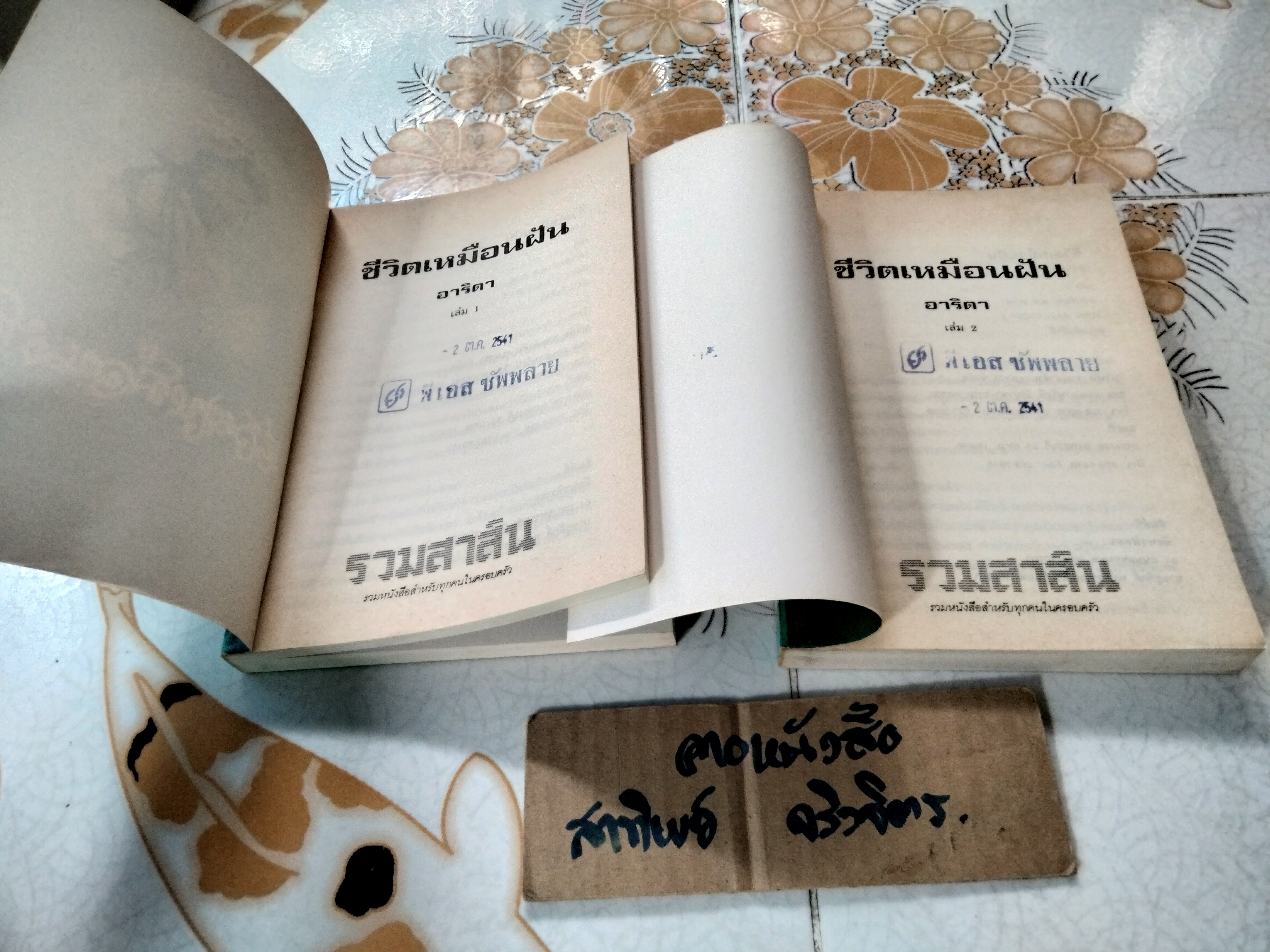 ชีวิตเหมือนฝัน ( 2 เล่มจบ) อาริตา