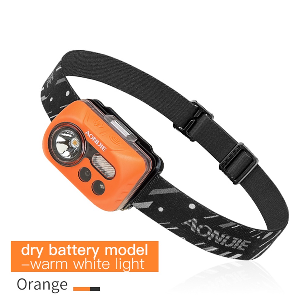 ไฟฉายคาดหัวสำหรับนักวิ่ง เดินป่า วิ่งเทรล ปีนเขา เดินป่า ให้ความสว่าง ระยะไกล Aonijie (Q02)
