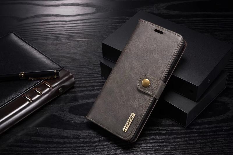 เคส Samsung Galaxy Note 8 SM-N950 #เคสฝาพับสไตล์กระเป๋าสตางค์แบบแยกส่วน DG.MING Detachable 2-in-1 Wallet Split Leather