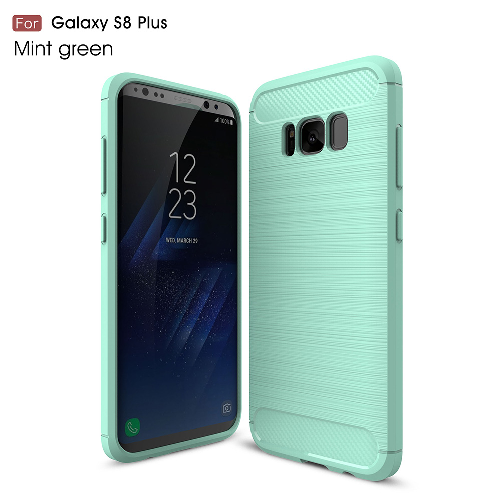 Case Samsung Galaxy S8 Plus #เคสฝาหลังตกแต่งด้วยคาร์บอนไฟเบอร์ที่ปลายทั้งสองด้าน
