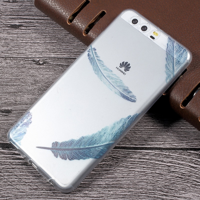 เคส Huawei P10 Plus #เคสฝาหลังแบบ TPU ใสพิมพ์ลายทันสมัย